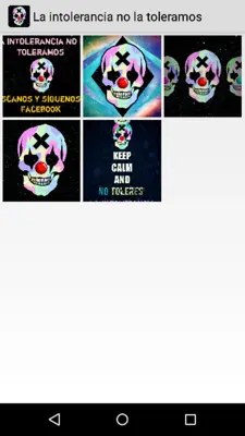La intolerancia no la toleramos android App screenshot 1